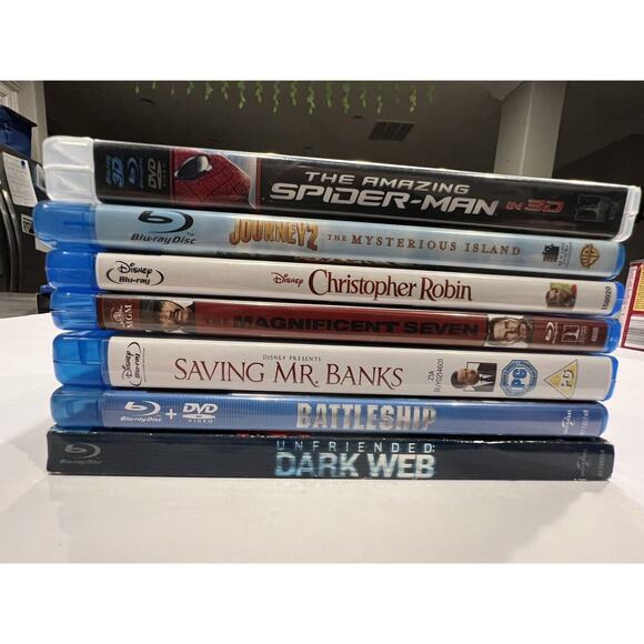 7 Blu-ray Movie Lot. Drama,Comedy, Action. ￼ Kevin Hart, The Rock, Tom Hanks - Picture 4 of 6
